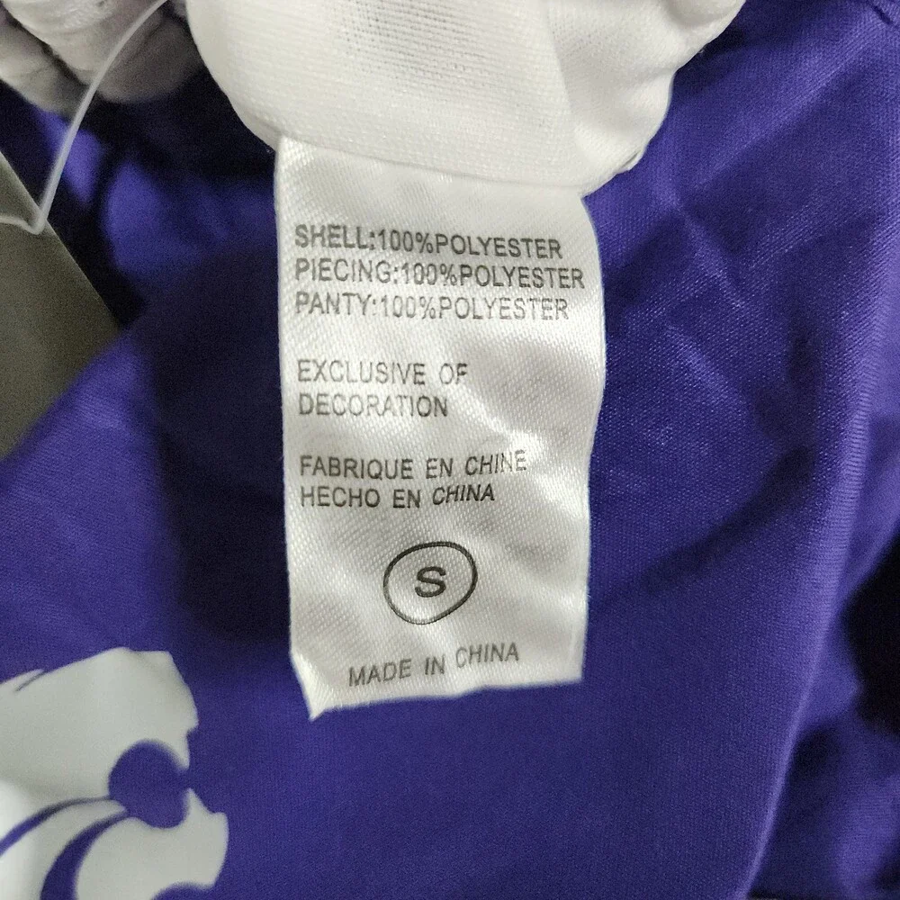 Nike Kansas St State Wildcats Dri-Fit Running Shorts Youth S Purple 146